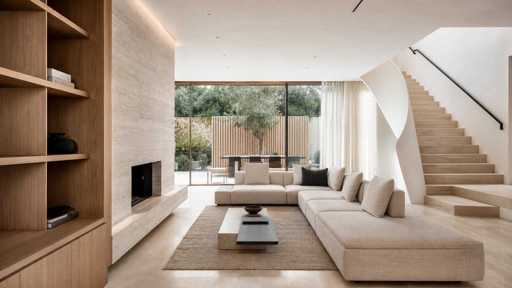 Interno contemporaneo ristrutturato